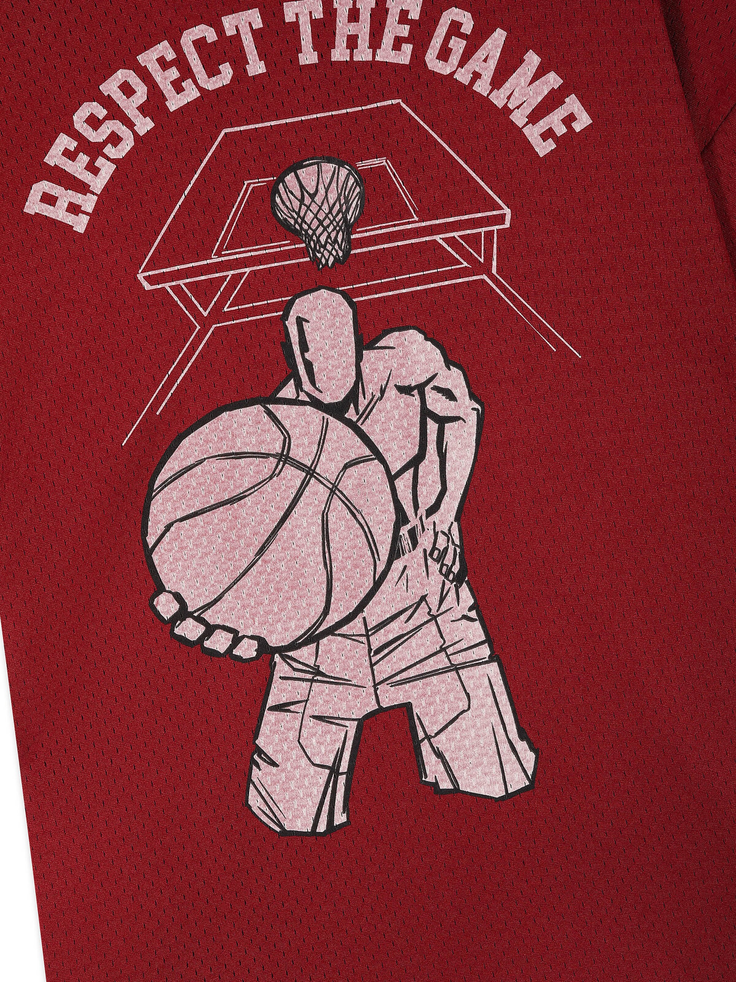 AND1 Tričko - Červená