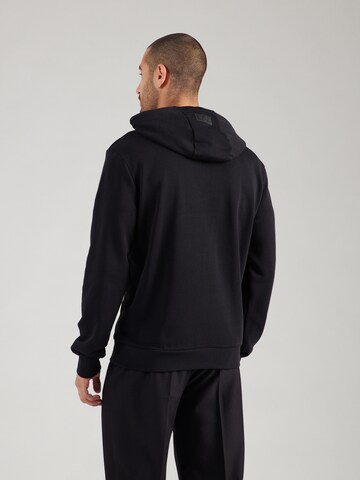 Felpa di EA7 Emporio Armani in nero