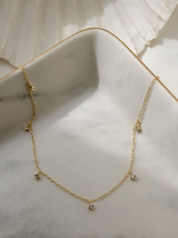 Hey Happiness - Cadena 'Petite Sparkle' en oro