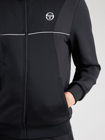Sergio Tacchini Jogginganzug 'Vega ' in Schwarz