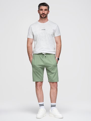 Ombre Regular Sportbroek in Groen