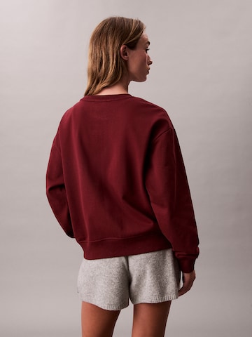 Felpa di Calvin Klein Jeans in rosso
