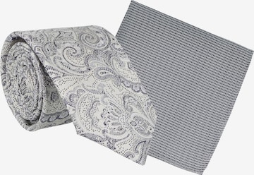 WILLEN Tie 'Paisley / Uni' in Pink: front