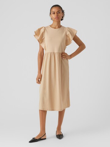 VERO MODA Kleid 'GILA' in Beige