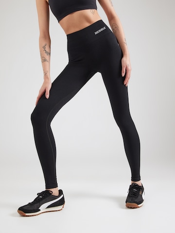 NEBBIA Skinny Sportbyxa i svart: framsida
