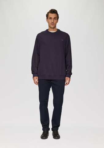 s.Oliver Men Big Sizes Sweatshirt in Purple