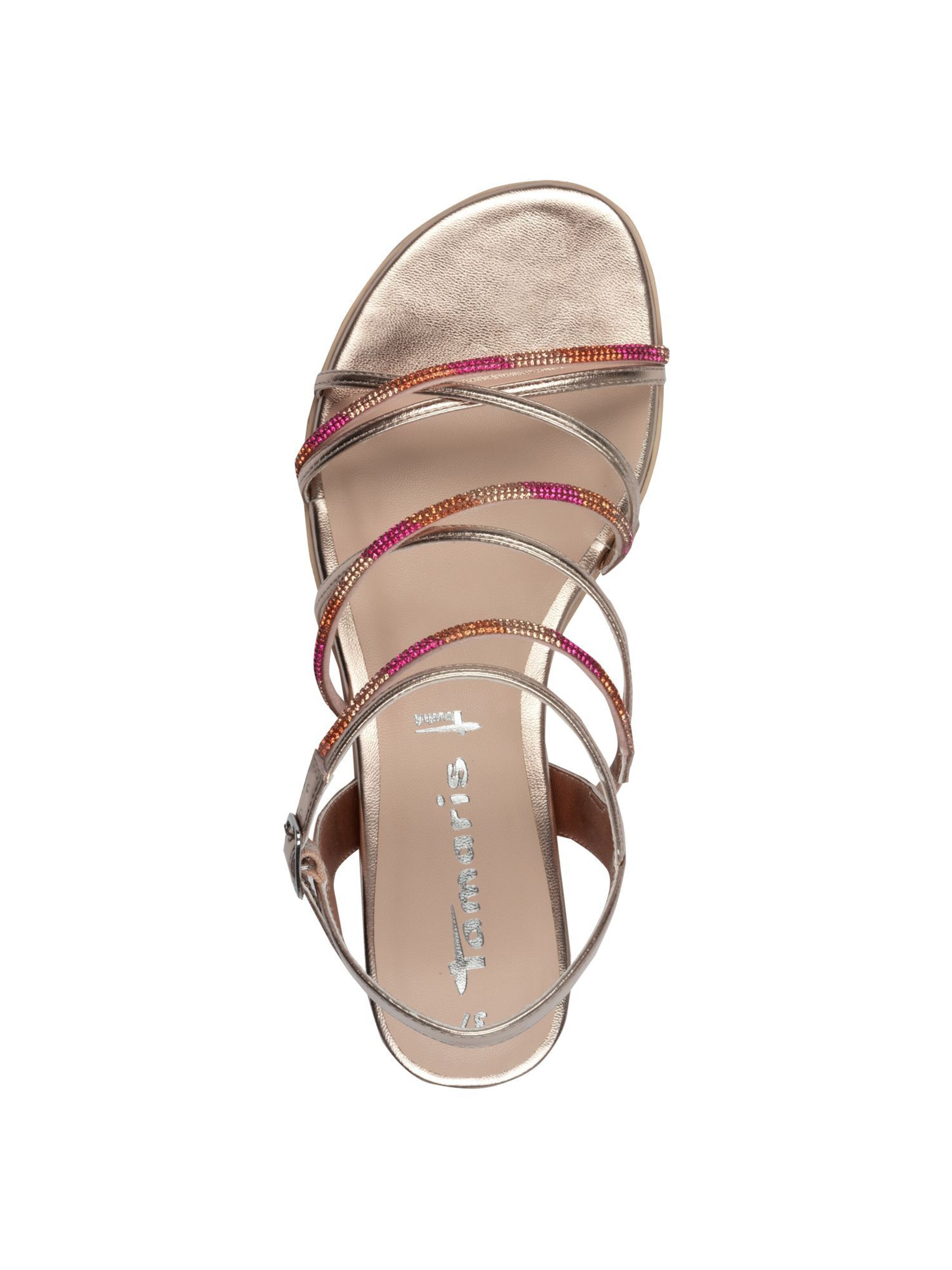 Sandales à lanières Tamaris en rose