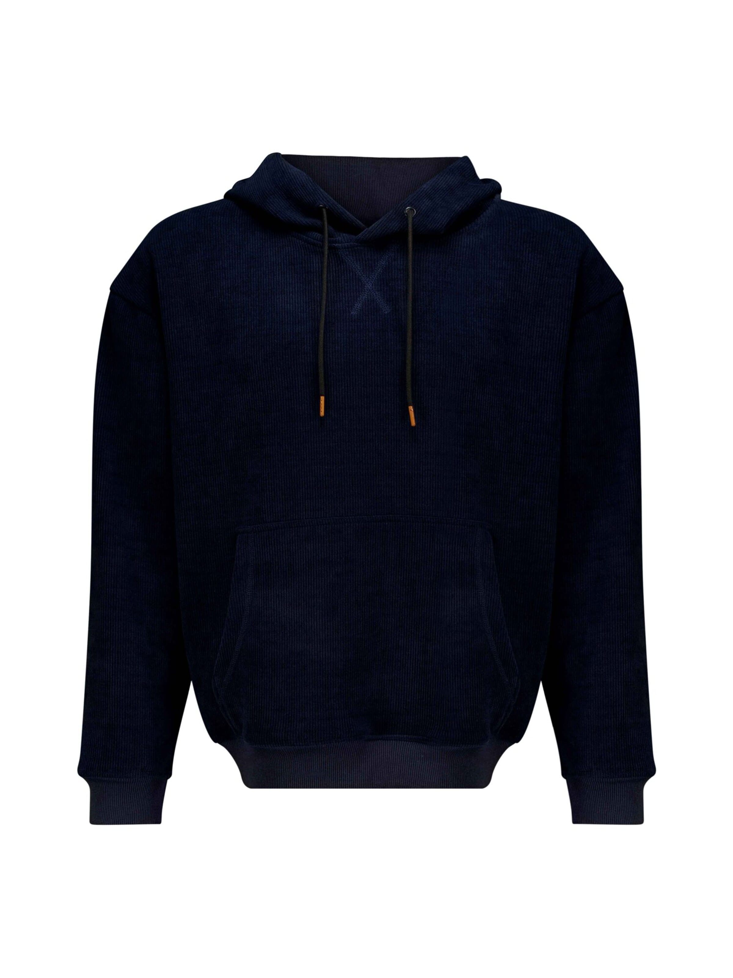 Deeluxe Sweatshirt in Blauw: voorkant