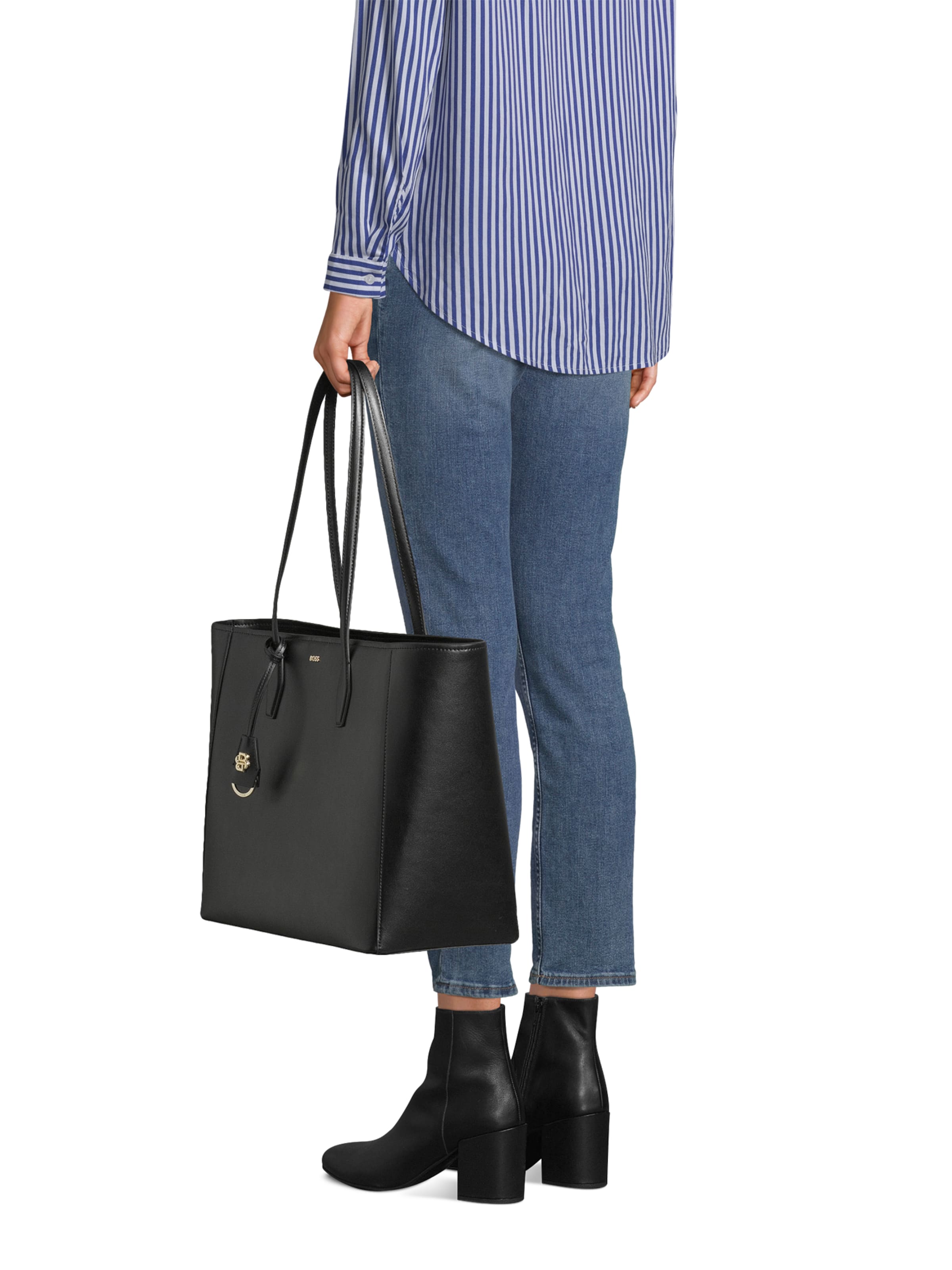 BOSS Shopper 'Numah' in Black: front