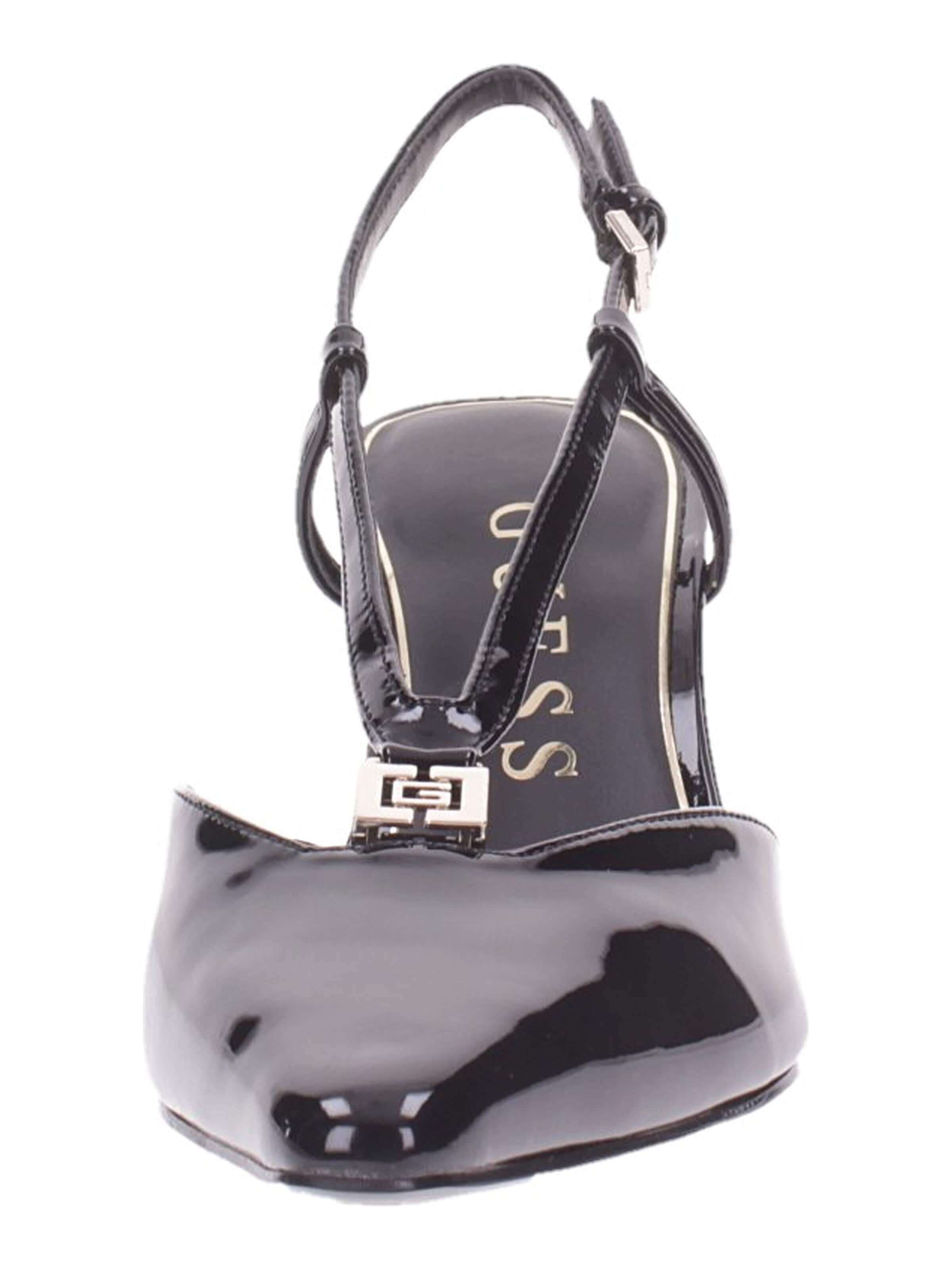 Décolleté sling 'Vargas' di GUESS in nero