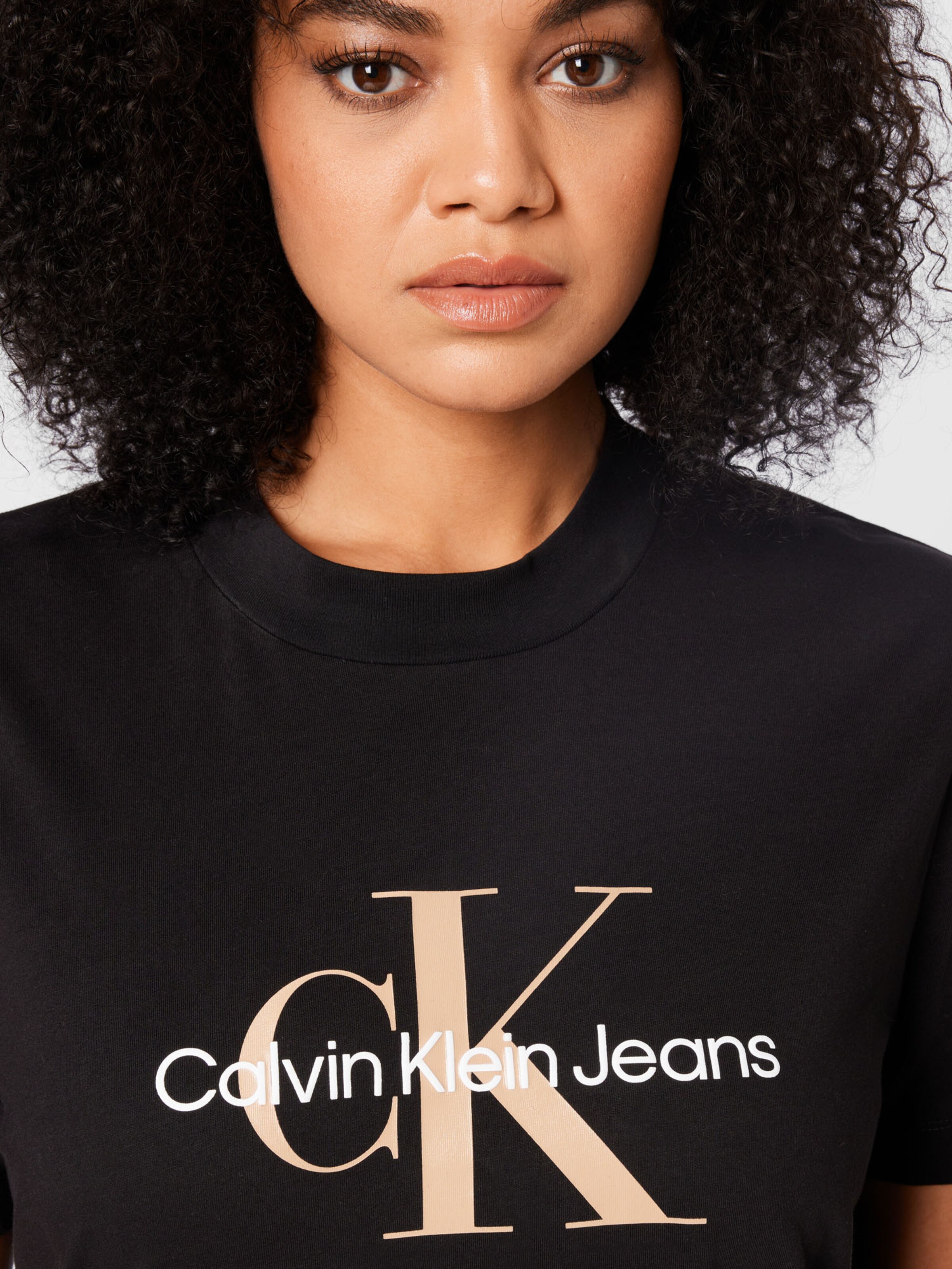 Calvin Klein Jeans Curve Shirt in Black 