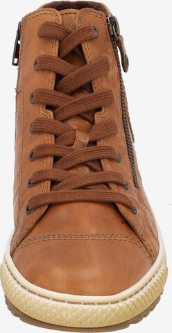 GABOR Lace-Up Ankle Boots in Brown