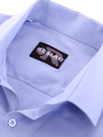 Reslad Regular fit Button Up Shirt 'RS7025' in Blue
