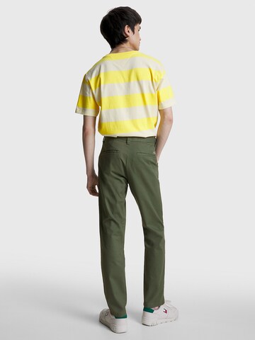Tommy Jeans Slimfit Chino 'Austin' in Groen