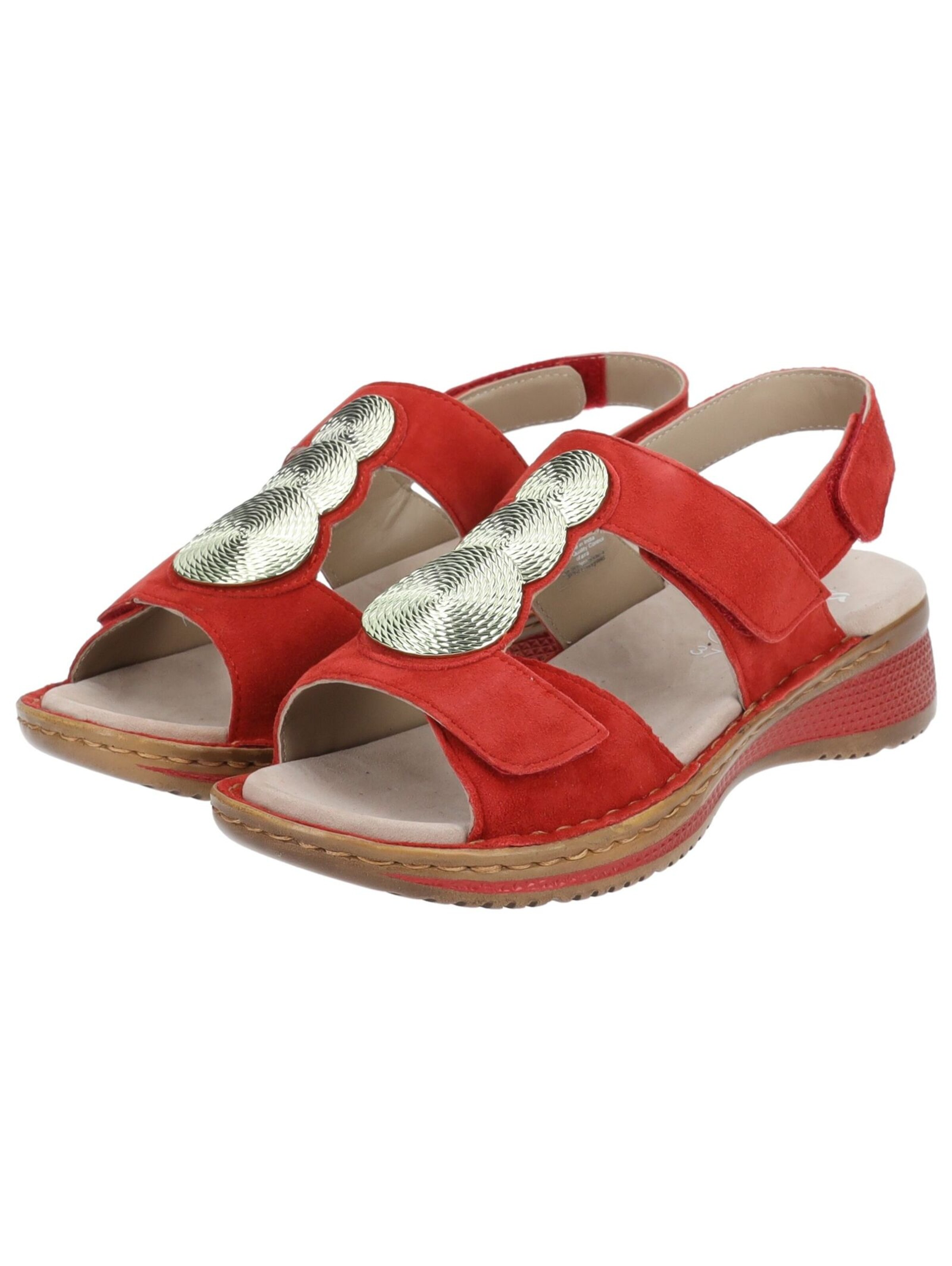 ARA Sandalen met riem in Rood