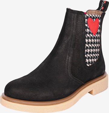 Crickit Chelsea boots 'Norina' in Zwart: voorkant