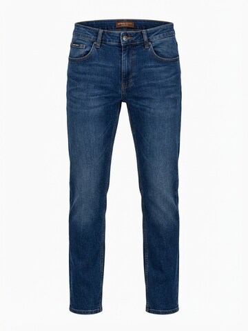 Ombre Slimfit Jeans in Blauw