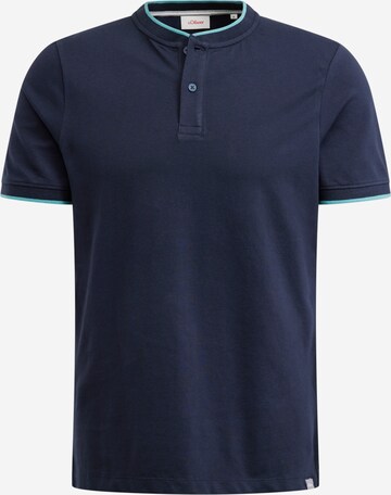 s.Oliver - Camisa em azul: frente