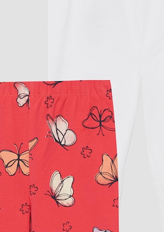 Coupe slim Leggings s.Oliver en blanc