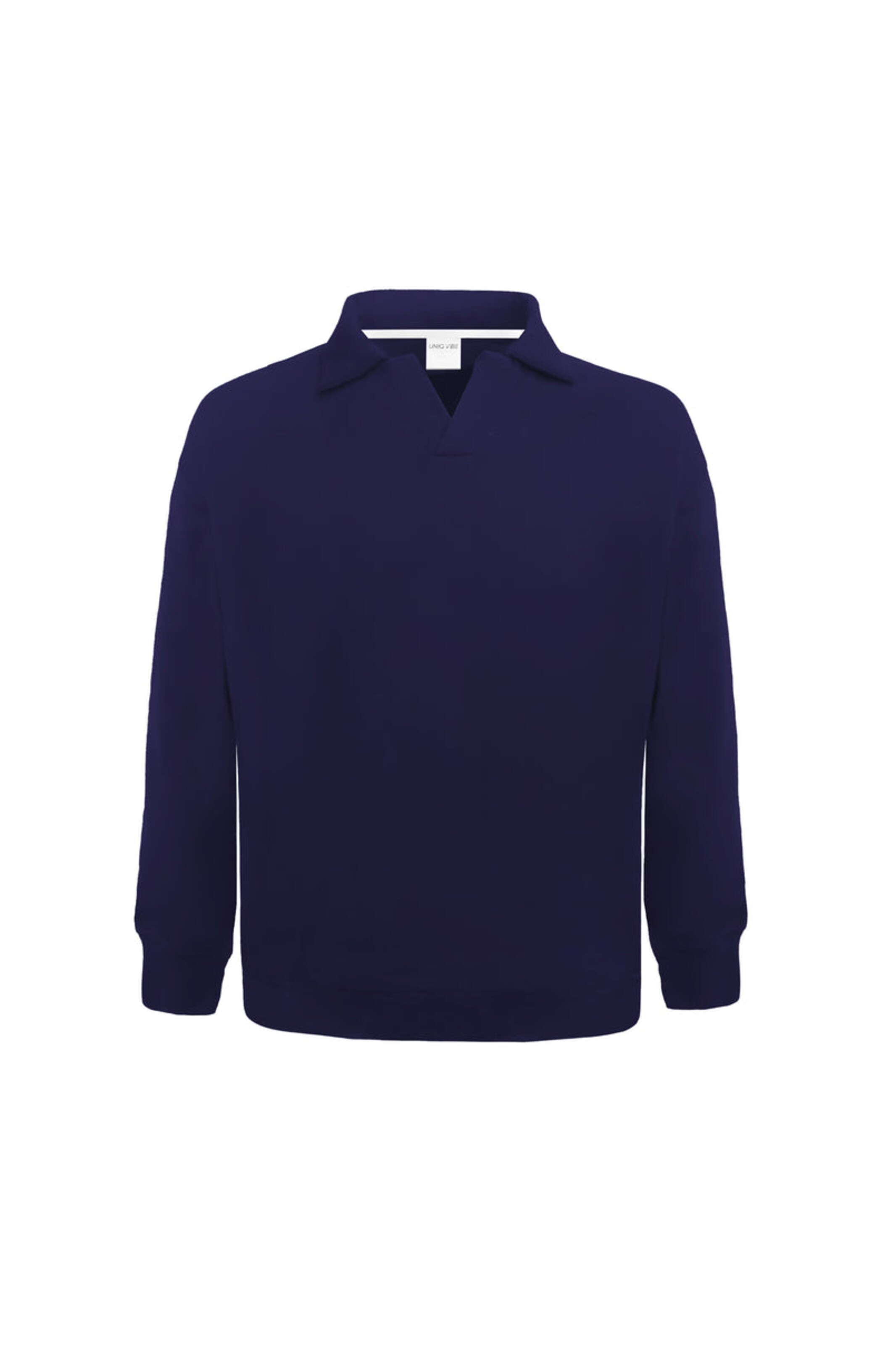 UNIQVIBE Sweatshirt in Blauw: voorkant