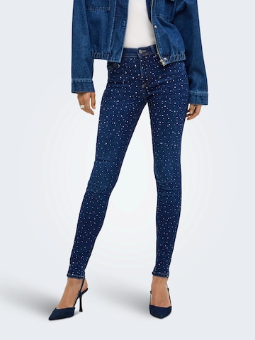 ONLY Skinny Jeansy 'ONLWAUW' w kolorze niebieski: przód