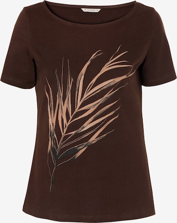 T-shirt 'Mikajana' TATUUM en marron : devant
