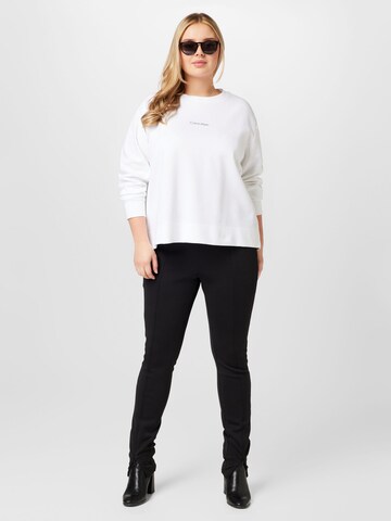 Calvin Klein Curve - Sweatshirt em branco