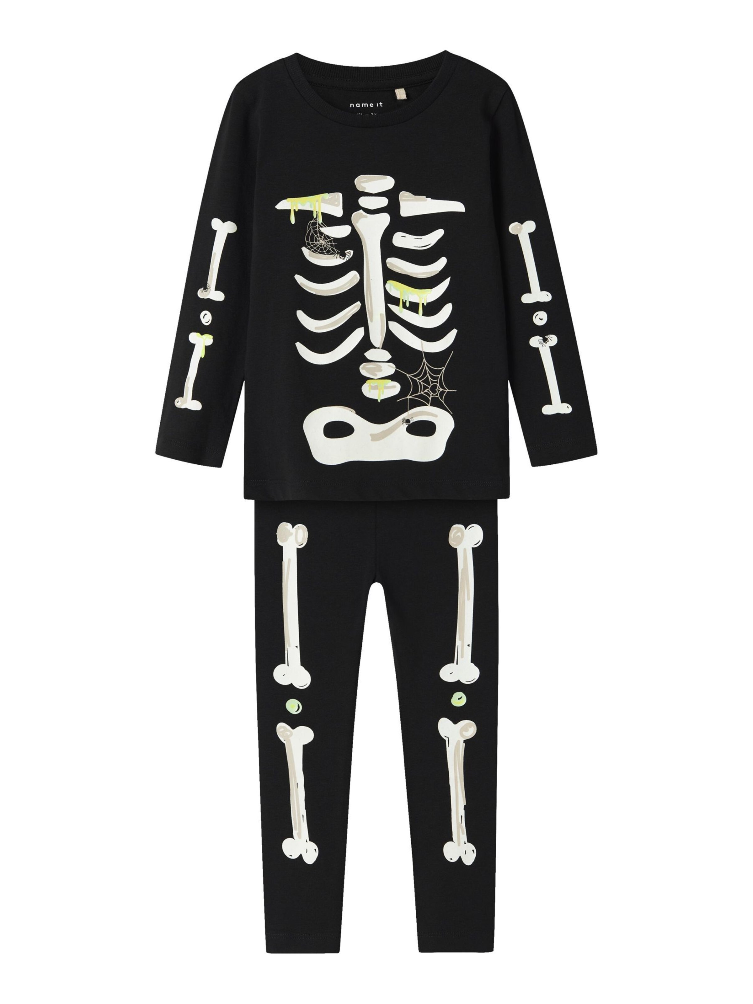 NAME IT Nattøj i sort: forside