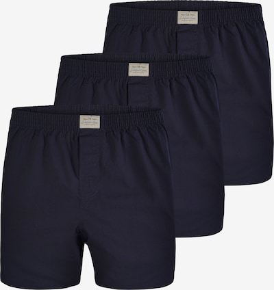 Lakeford & Sons Web Boxershorts ' 3-Pack 'Uni Dyed' ' in navy, Produktansicht