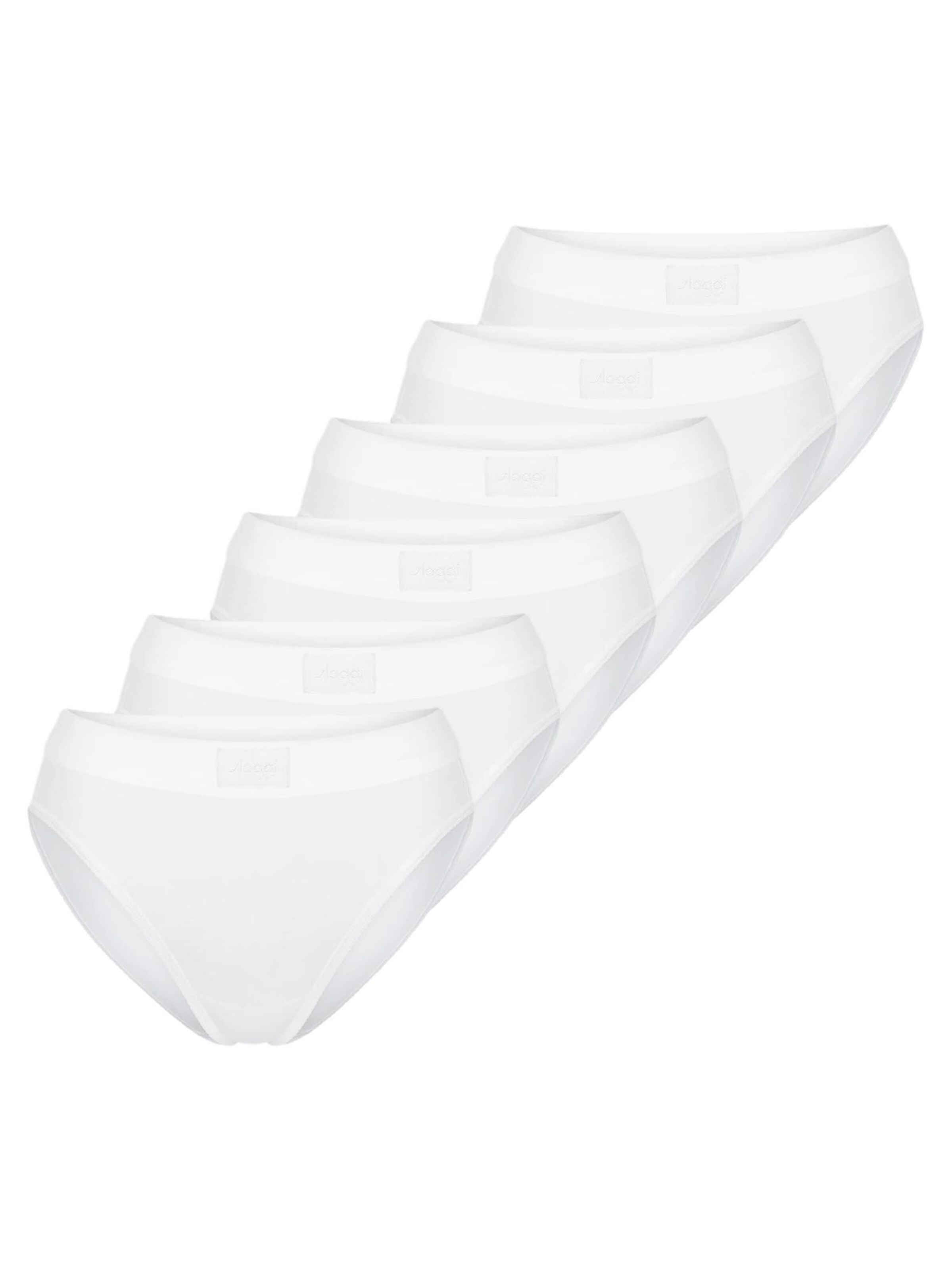 SLOGGI Slip 'Double Comfort T' in Wit: voorkant