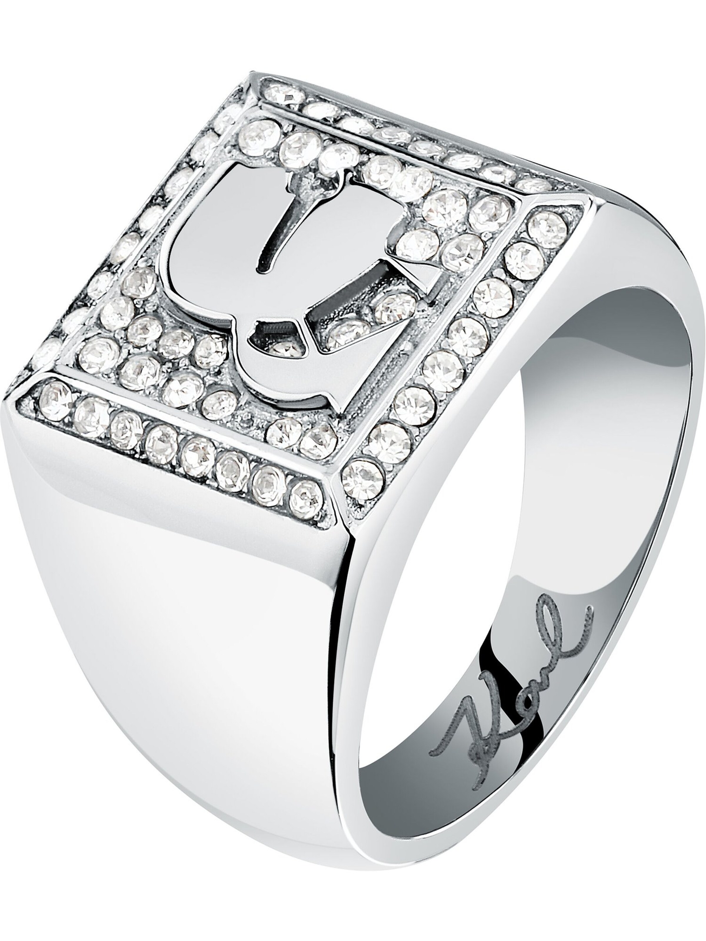 Karl Lagerfeld Ring in Silver: front