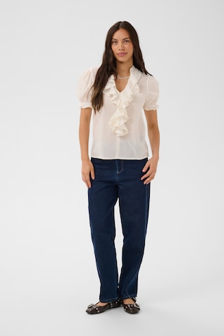 SAINT TROPEZ Bluse 'Lousa' i hvid