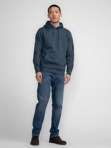 Petrol Industries - Sudadera 'Hubbard' en azul