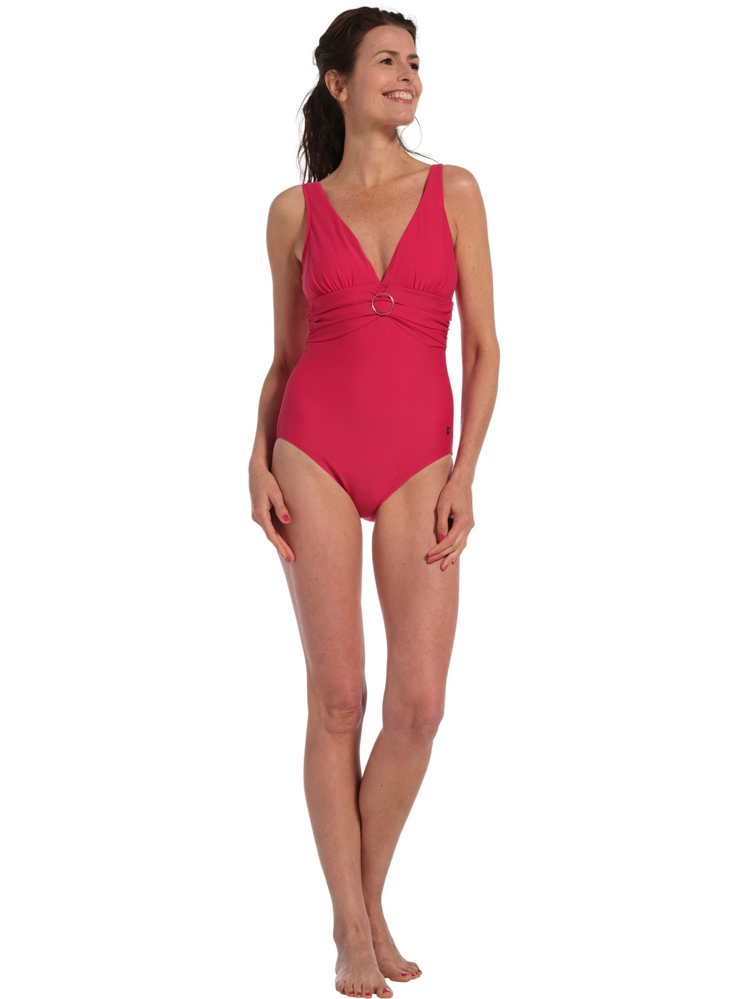 Pastunette T-shirt Shaping swimsuit in Red