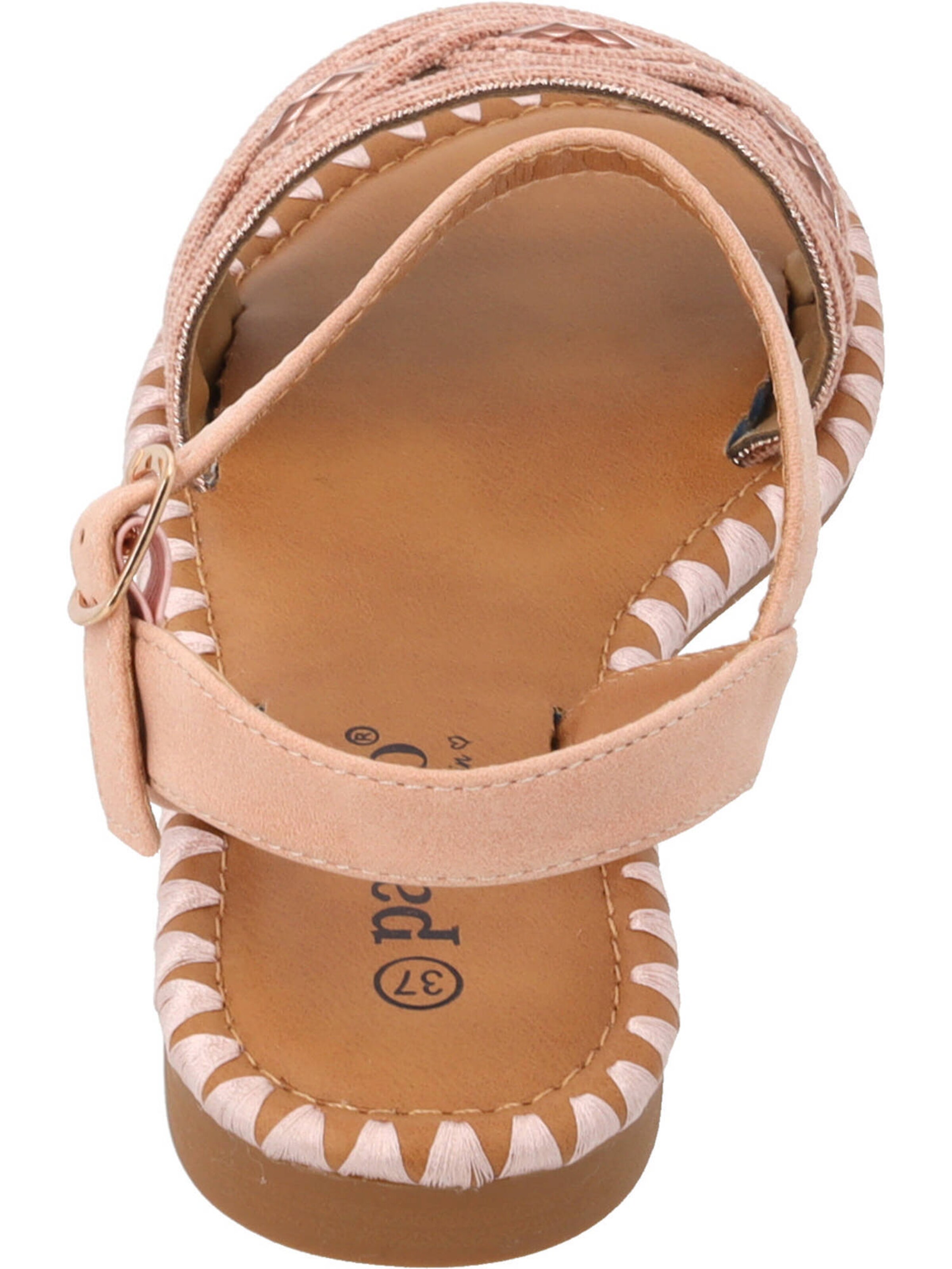 Palado by Sila Sahin Sandalen met riem 'Naforao' in Roze