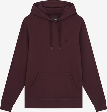 Sweat-shirt Lyle & Scott en rouge : devant