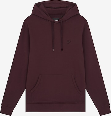 Sweat-shirt Lyle & Scott en rouge : devant