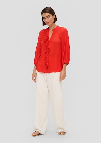 s.Oliver BLACK LABEL Blouse in Red