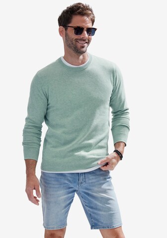 H.I.S Pullover in Grün: predná strana