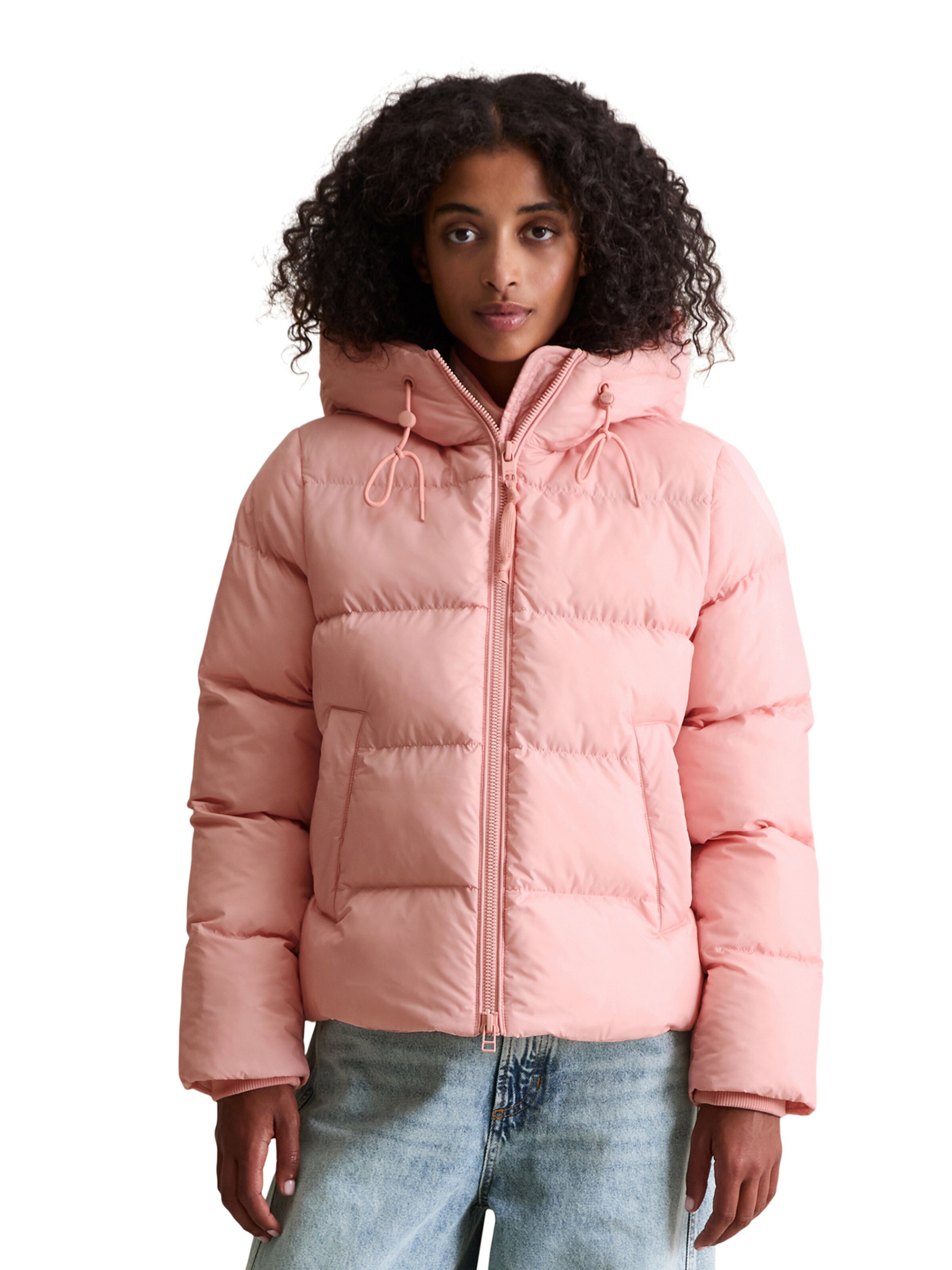 Marc O'Polo DENIM Winterjas in Roze: voorkant