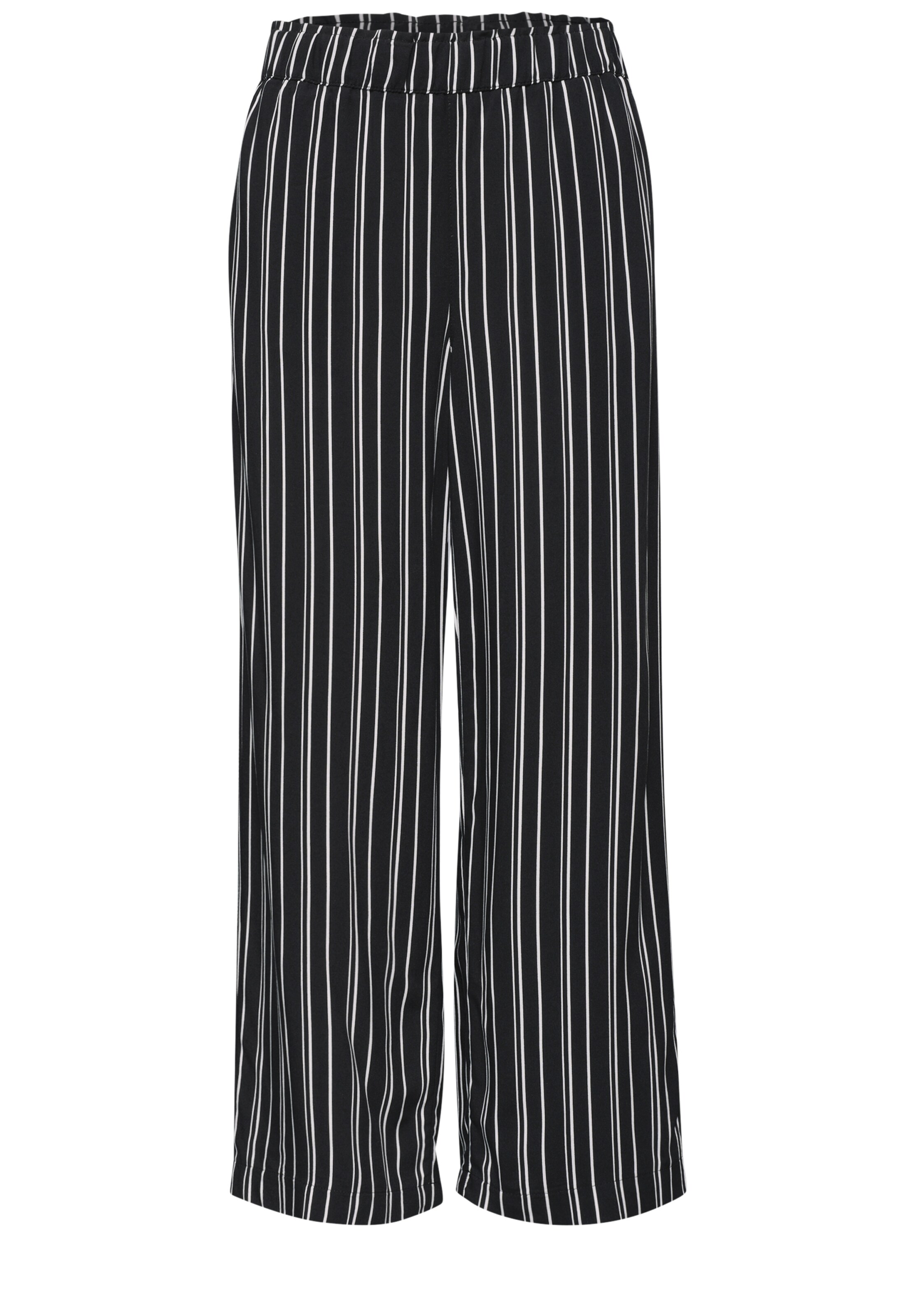 Street One Studio Loosefit Hose in Schwarz: Vorderseite
