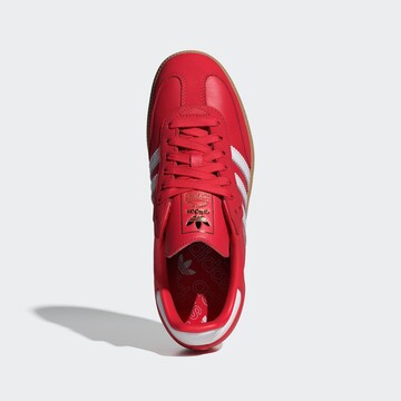 ADIDAS ORIGINALS Rövid szárú sportcipők 'Samba' - piros