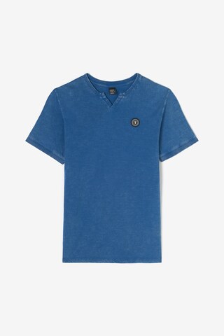 T-Shirt 'Rinota' Le Temps Des Cerises en bleu : devant