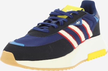 ADIDAS ORIGINALS Platform trainers 'Retropy F2' in Blue: front