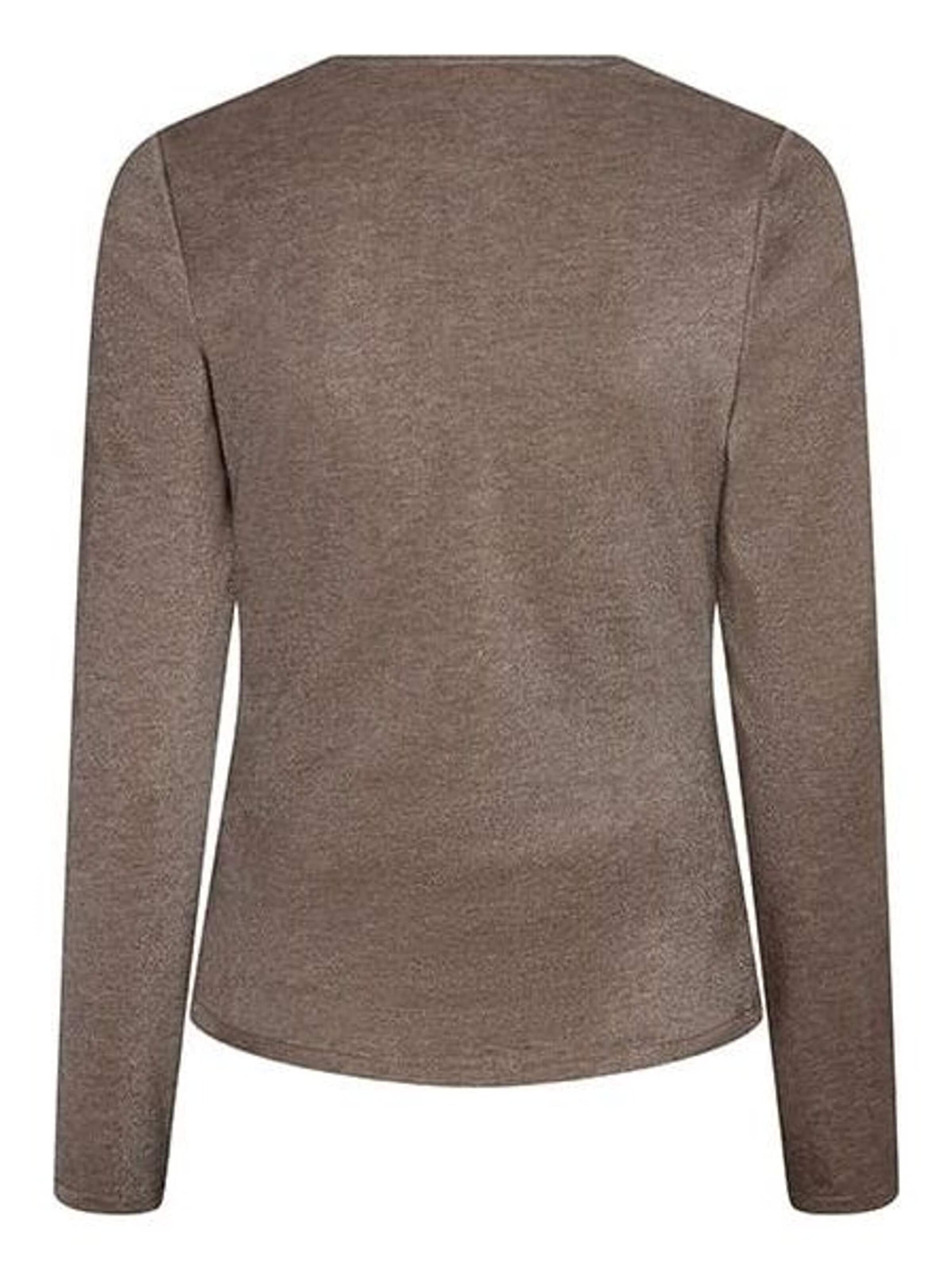 LOFTY MANNER Top 'RJ06 - Top Jori - Wrap' in Grijs