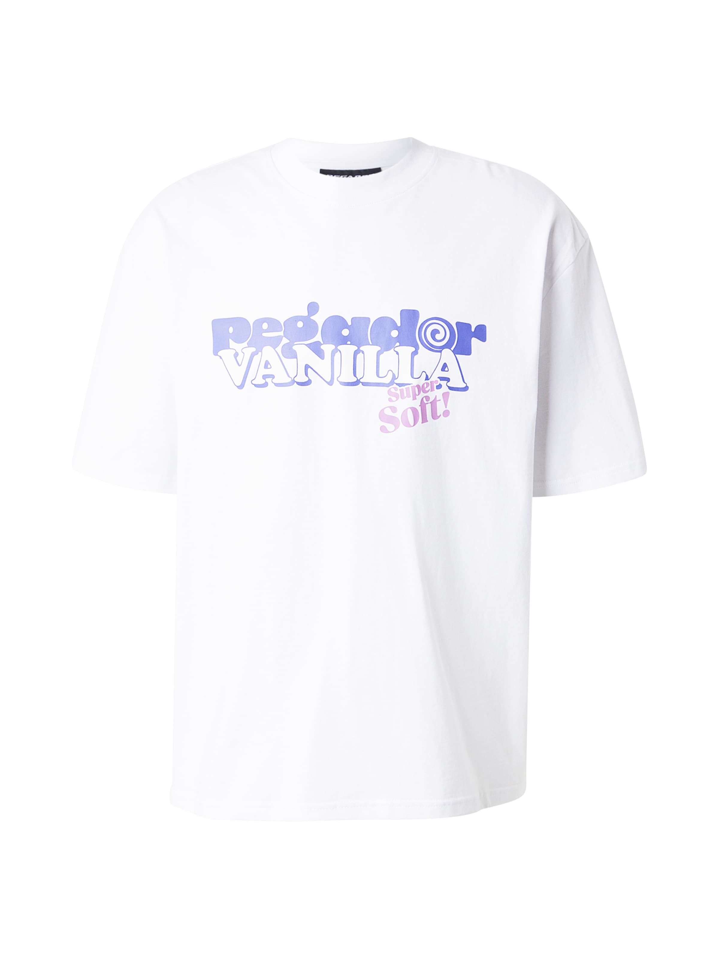 Pegador T-shirt 'Hamlin' i vit: framsida