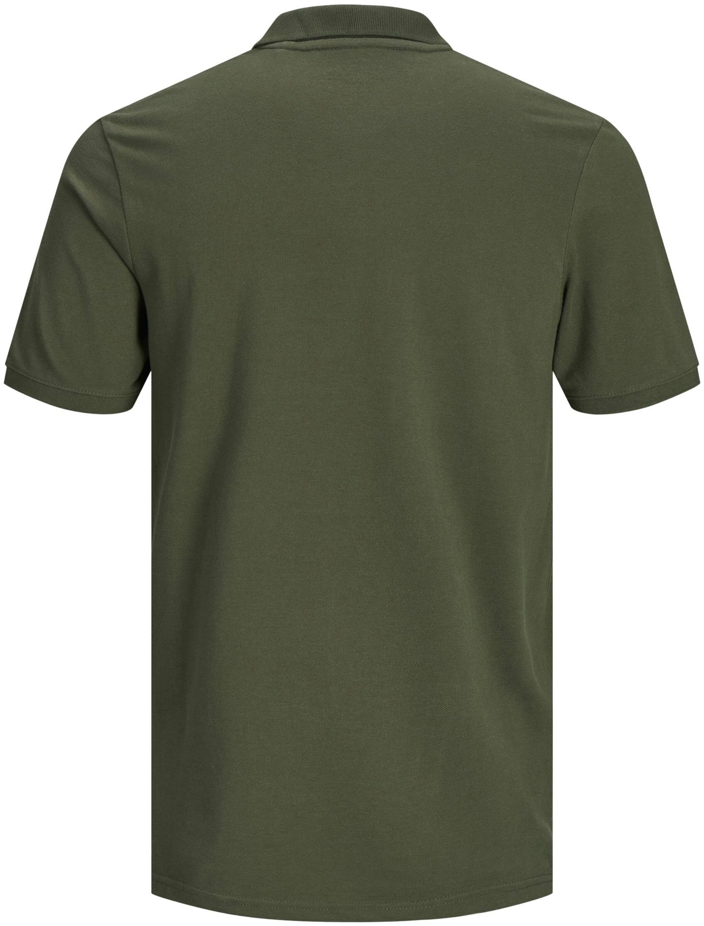 JACK & JONES Shirt 'JJEBasic' in Green