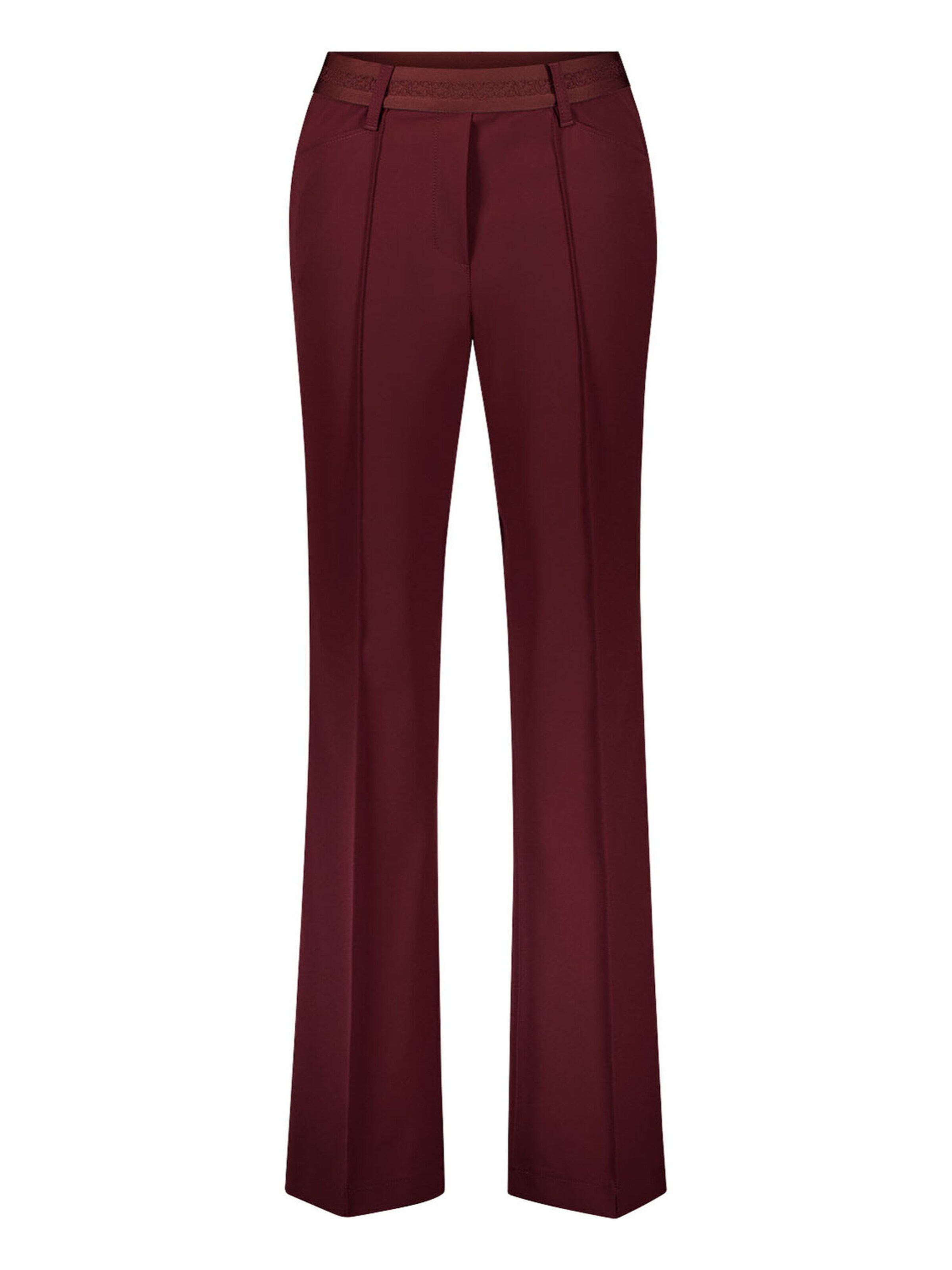 Gardeur Slim fit Trousers 'Zilla' in Red: front