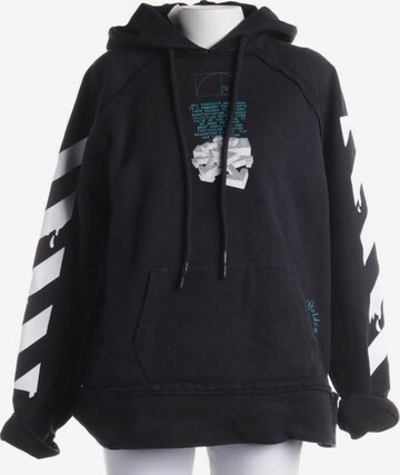 Off-White Sweatshirt / Sweatjacke XS in Schwarz: predná strana