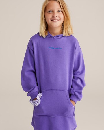 WE Fashion Dress in Purple: front